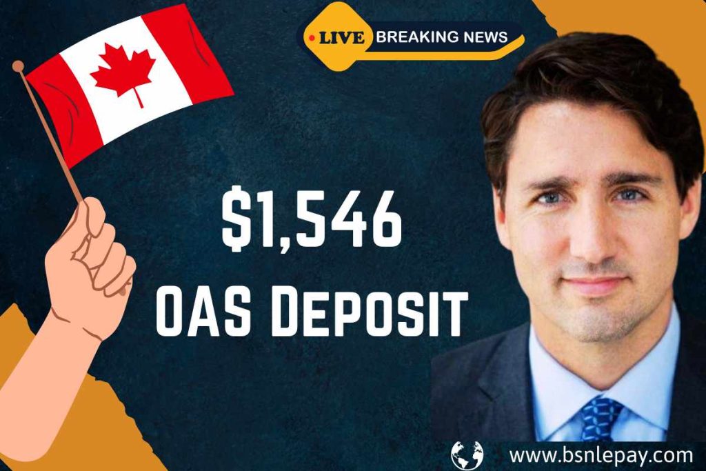 ⁠$1,546 OAS Deposit 2024