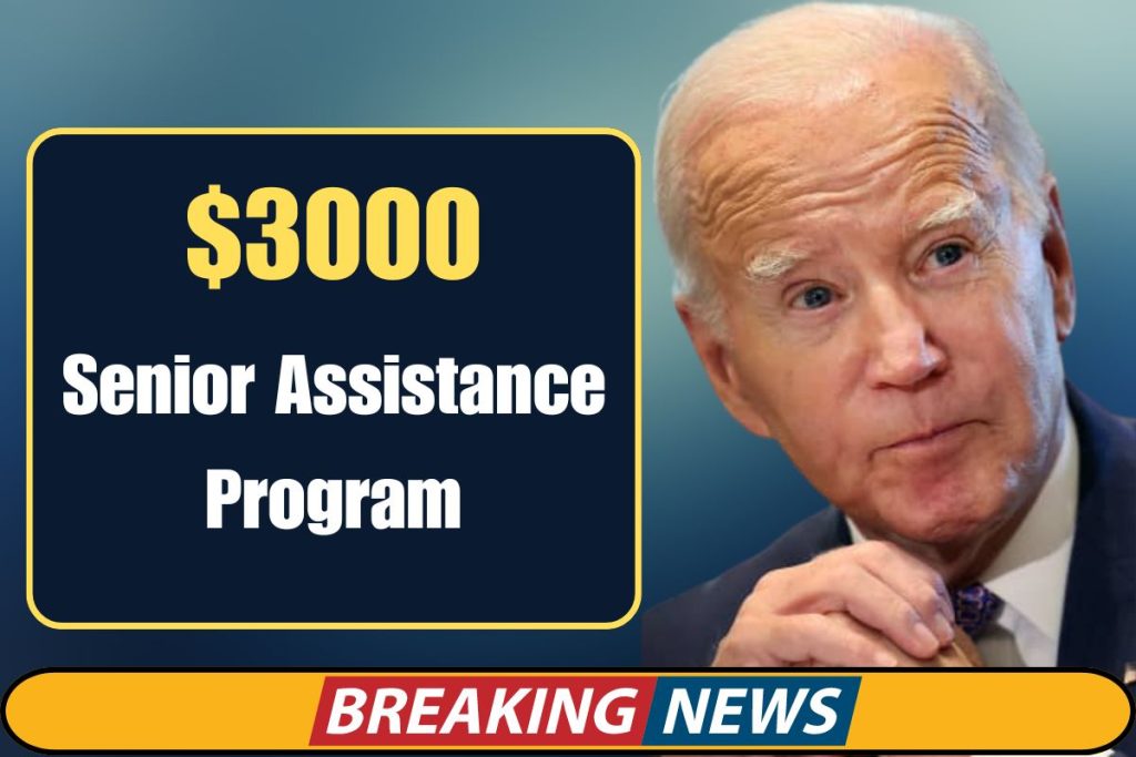 $3,000 Senior Assistance Program 2024